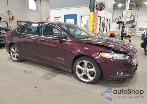 2013 Ford Fusion Se Hybrid from USA, damaged, VIN 3FA6P0LU2DR219641